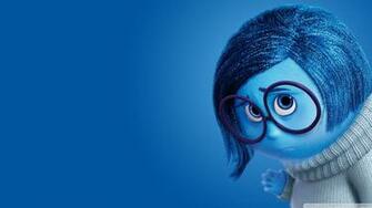 Inside Out Sadness Disney Pixar 4k HD Desktop Wallpaper For
