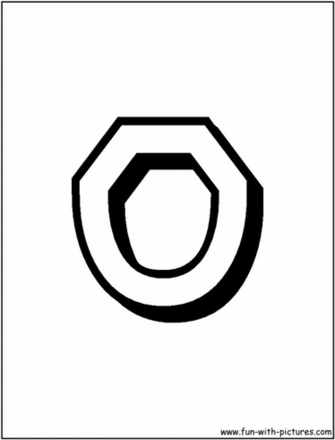 Alphabet Letter O Png