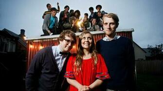 Fm Belfast Girl House Band Sun Stock Photos Image HD