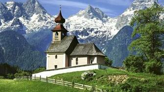 Austria Church Wallpaper