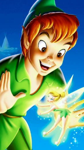 Peter Pan iPhone Wallpaper