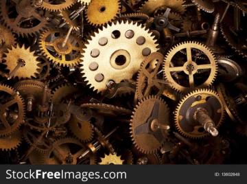 Gears Background Stock Image Photos