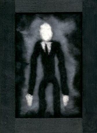 Slenderman Cool Wool Art By Akatsukifan505