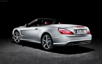 Mercedes Benz Sl Widescreen Exotic Car Image Of