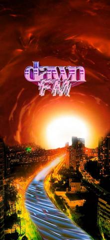 Dawn Fm Is Full Of Vibes So I Made A Wallpaper To Match That