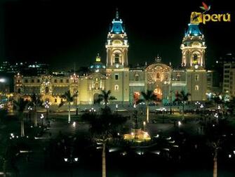 Lima Cathedral Peru Wallpaper