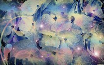 The Shimmering Flowers Wallpaper iPhone