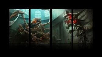 Custom Legends League Kogmaw Jurrasic Desktop Wallpaper1