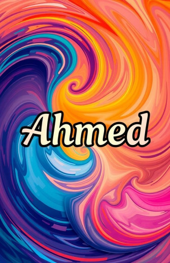Ahmed Name Wallpaper