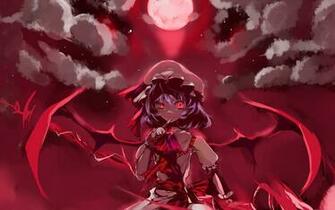 Remilia Scarlet Devil Wings HD Wallpaper