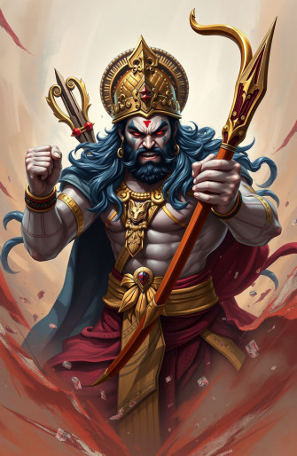 Lord Rama Angry Wallpaper