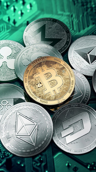 Bitcoin Digital Currencies Technology 4k Ultra HD Mobile Wallpaper