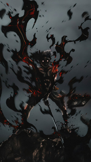 Asta Black Clover 4k Phone iPhone Wallpaper 4970b