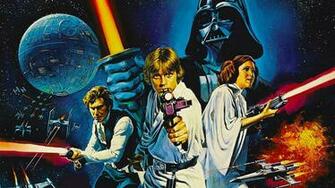 Daily HD Wallpaper Star Wars A New Hope Movie Poster Style C