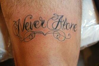 Script Writing Tattoos Of