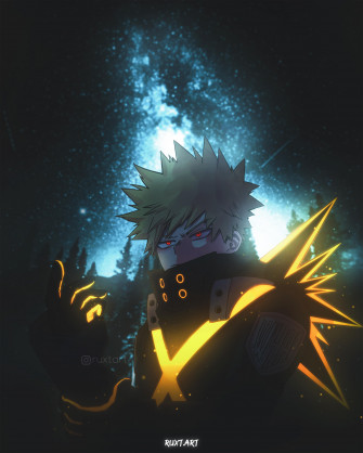 Bakugo Edit By Me Insta Ruxt Art R Bokunoheroacademia