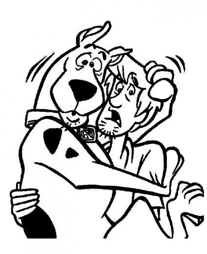 Scooby Doo Christmas Coloring S Wallpaper9