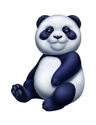 Funny Panda Cartoon