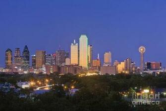 Downtown Dallas Poster