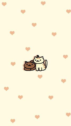 Neko Atsume Apricot And Panache Wallpaper