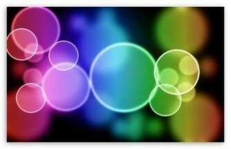 Colorful Bubbles Wallpaper