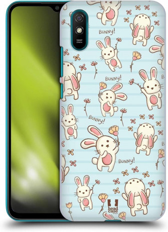 Head Case Designs Rabbit Cutesy Doodles Hard Back And