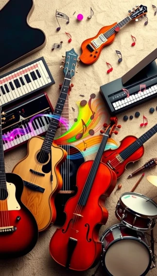 Music Instrument Wallpaper