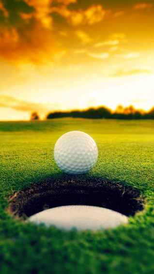Golf Sunrise Wallpaper