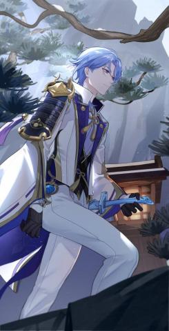 Kamisato Ayato Genshin Impact Image Zerochan Anime