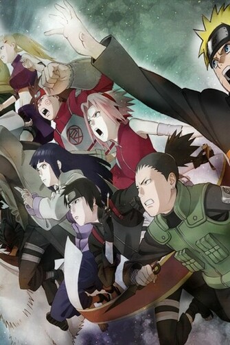 Naruto Group iPhone Wallpaper