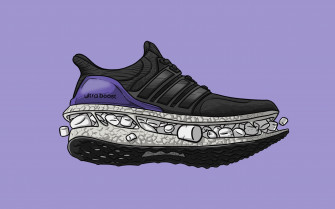 Cartoon Nike Shoes Wallpaper On
