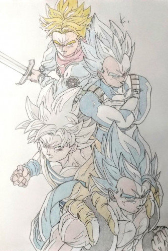 Fan Art By Kakeru Dbskakeru1 Anime Dragon Ball Super