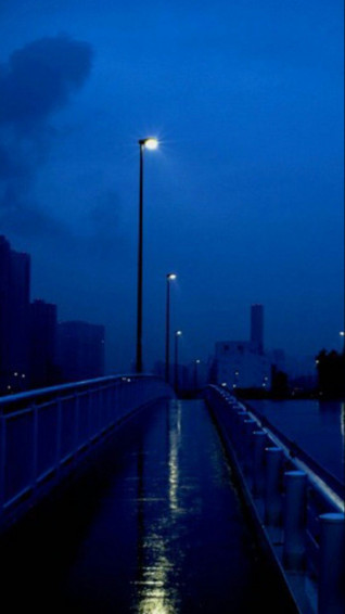 Dark Blue Aesthetic Wallpaper