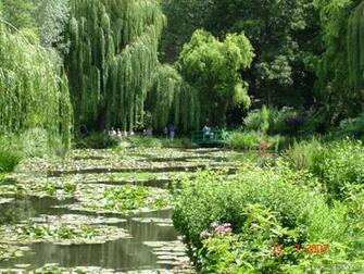 Fond D Cran Giverny France Wallpaper Bassin Des Nymph As