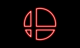 Super Smash Bros Neon Wallpaper Red By Starjamlegend