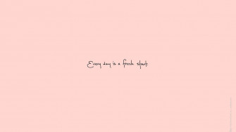 Aesthetic Pink Quote Wallpaper