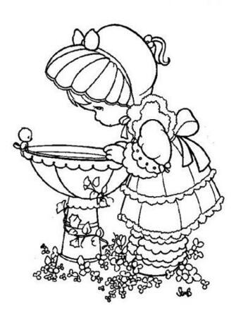 Precious Moments Spring Coloring S