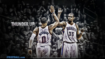 Funmozar Russell Westbrook And Kevin Durant Wallpaper