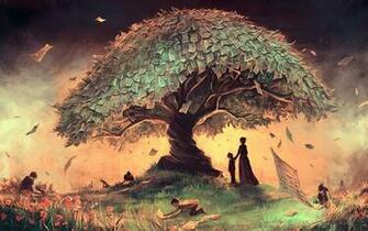Tree Of Life Wallpaper Stock Photos