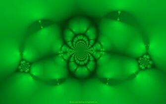 Fractal Cool Background Green Dark Desktop Background Wallpaper HD