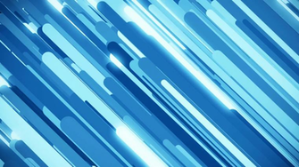 Abstract Blue Diagonal Glowing Stripe Background Loop Motion