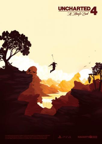 Uncharted A Thief S End Poster Design On