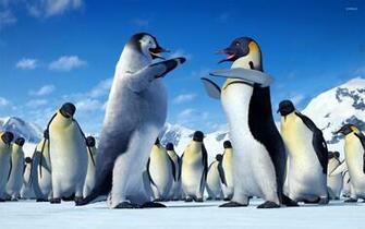 Happy Feet Two Wallpaper Cartoon