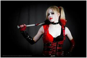 Cosplay Jessica Herrlein As Arkham City Harley Quinn
