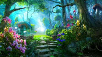 Fairy Forest Wallpaper