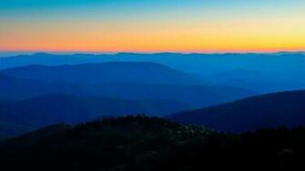 North Carolina Mountain Sunset