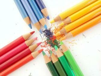 Colored Pencils Wallpaper