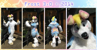 Frost Fursuit By Frosted Monster