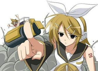 Muryou Anime Wallpaper Vocaloid Kagamine Rin