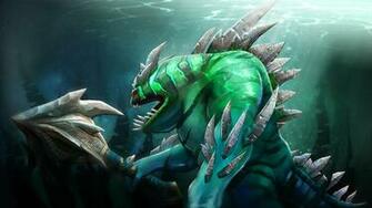Image Dota Tidehunter Monster Fantasy Vdeo Game